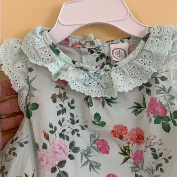 Girls romper 6M flowers little me - Picture 4 of 5